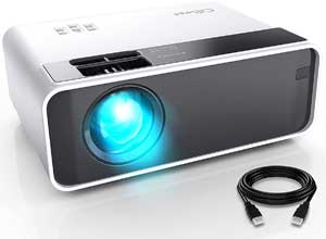 CiBest Mini Projector with Big Screen Projection, Multi-Device Compatibility, Affordable Price